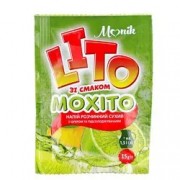 Напій сухий розчинний "LITO" зі смаком "Мохіто" 15г/100шт. ТМ "Монік"